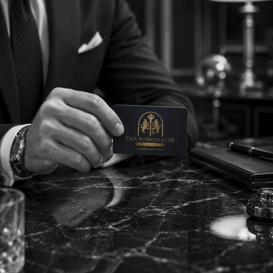 Our Business Club membership card